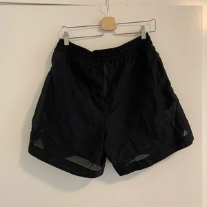 Lululemon Mesh High Waisted Shorts W Draw String
